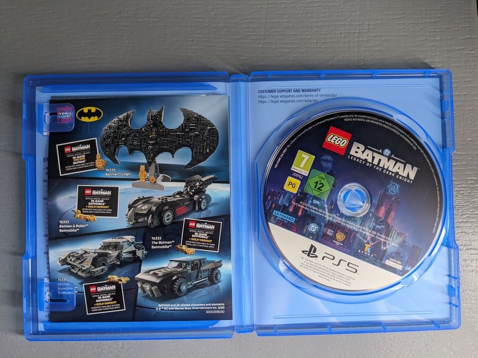Диск LEGO Batman: Legacy of the Dark Knight (PS5)