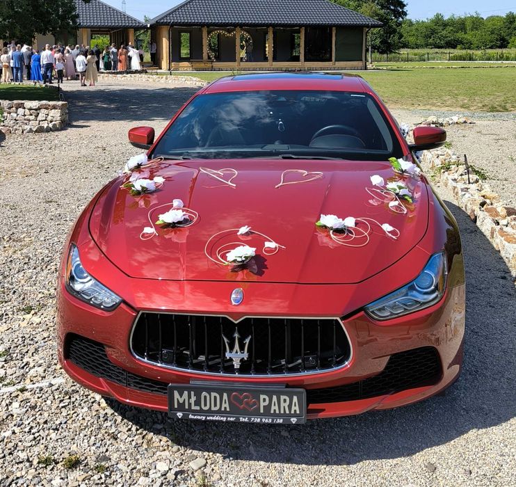 Samochód do Ślubu / Auto na Wesele - Maserati Ghibli