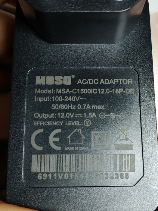 Transformador de 12v 1.5A