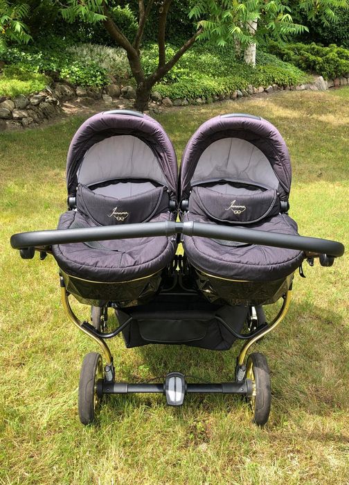 Wózek bliźniaczy 2w1 Junama Diamond