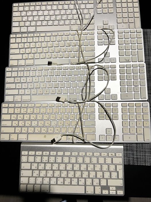 Apple keyboard клавиатуры проводные не рабочие