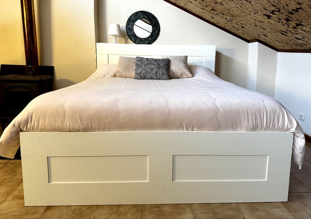 Cama IKEA BRIMNES 160x200