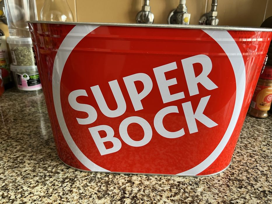 Balde metalico Super Bock