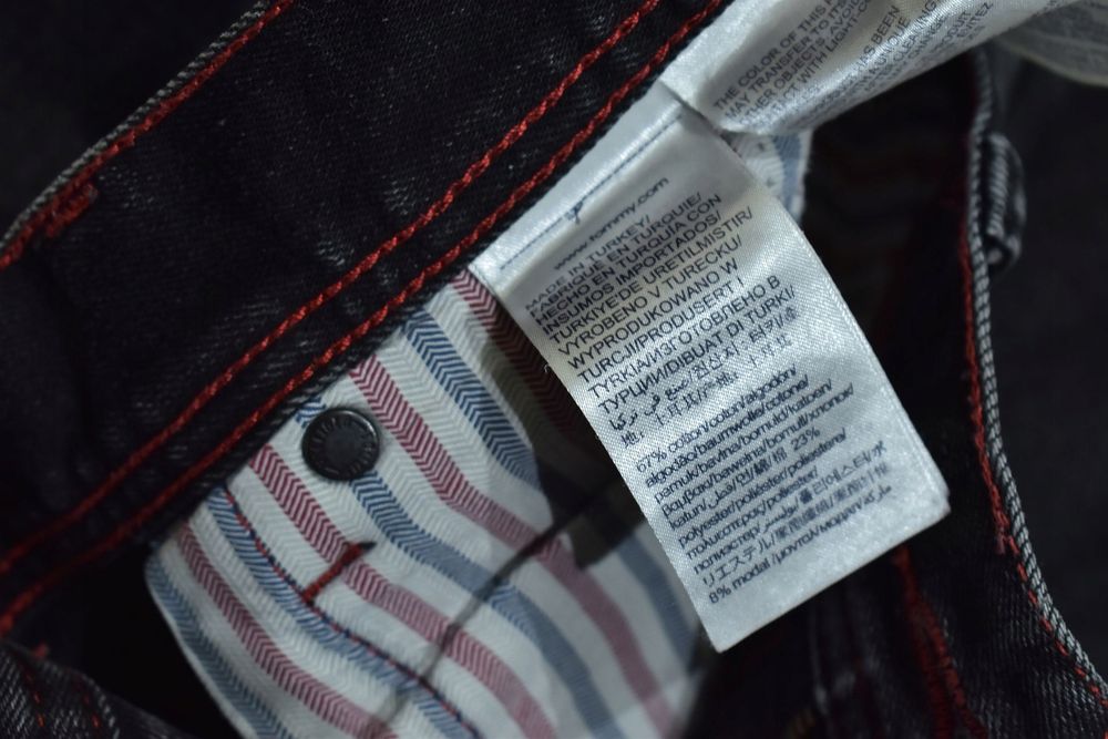 Tommy Hilfiger Bleecker Slim Fit Dżinsy Męskie W34 L32