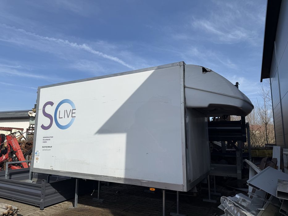 Kontener Mercedes sprinter iveco daily dostawczy 420cm