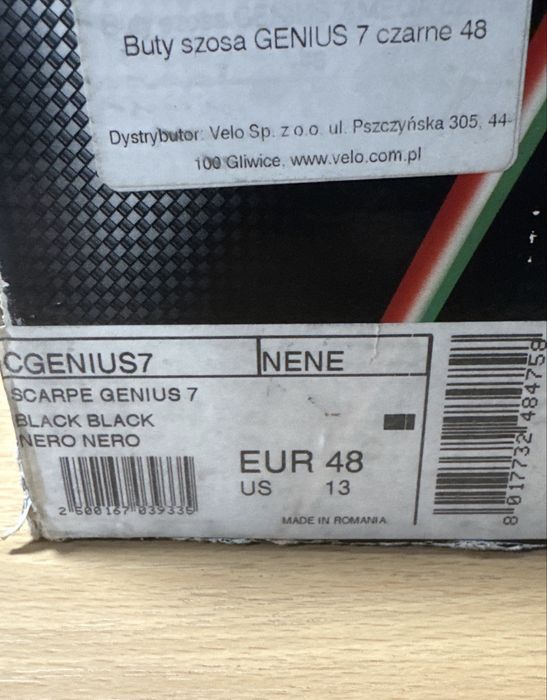 Buty rowerowe Sidi Genius 7 rozm 48
