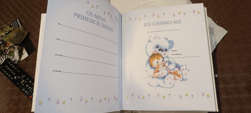 Álbum de fotos de bebe (menino)
