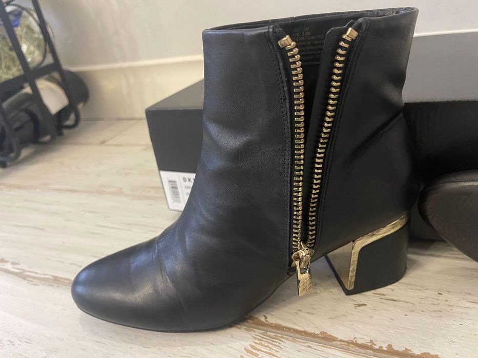 DKNY original сапожки натуральная кожа р 39