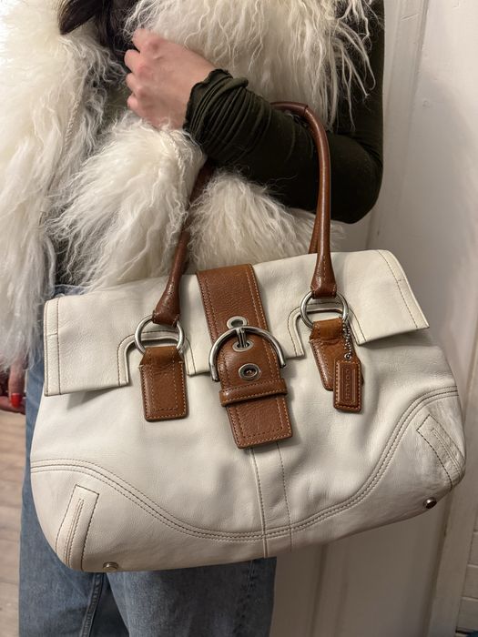 Vintage orginalna torebka coach soho hamptons