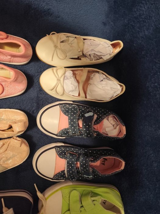 Paka dziewczęcych bucików, rozm 26