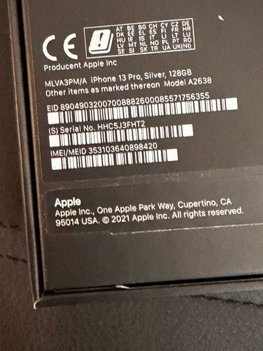 Telefon iPhone 13 Pro 128GB 5G SUPER STAN - Ascom ul Klasztorna