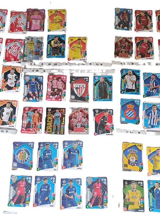 116 cartas Adrenalyn Panini La Liga 2024-2025