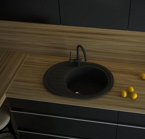 Акція! Гранітна кухонна мийка Avanti 620 Гранитная кухонная мойка