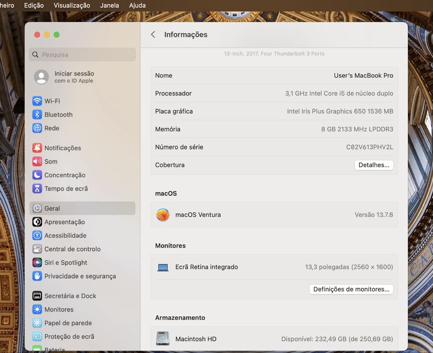 MacBook Pro "Core i5 Dual-Core" 3.1 Touch Bar | 256GB SSD | 8GB | 82%B