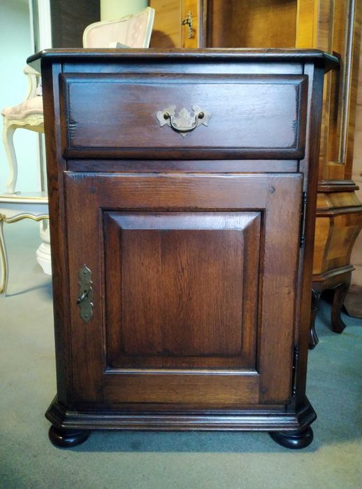 Dębowa komoda szafka lite drewno