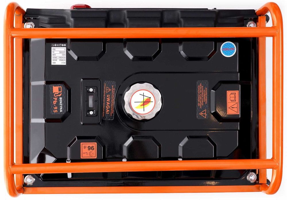 agregat prądotwórczy generator trójfazowy 230V 400V AVR na kołach PB95