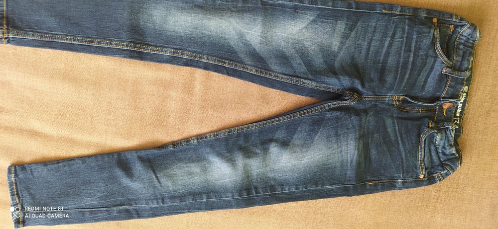 Dwie pary spodni chłopięcych 134 Cubus i H&M