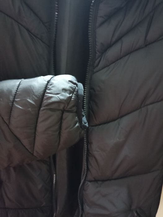 Blusão preto colchoado