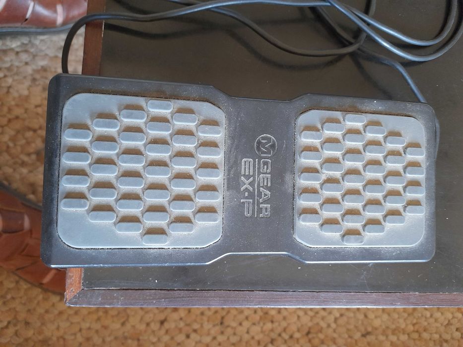 1 pedal volume único, 1 pedal de expressão gear
