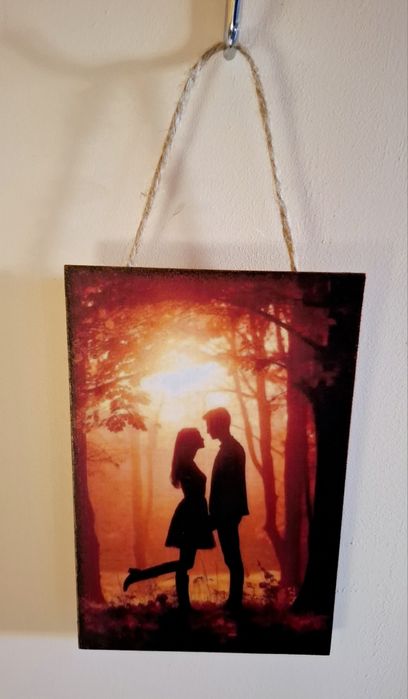 Obrazki zawieszki na ścianę ręcznie zdobione Rękodzieło Prezent