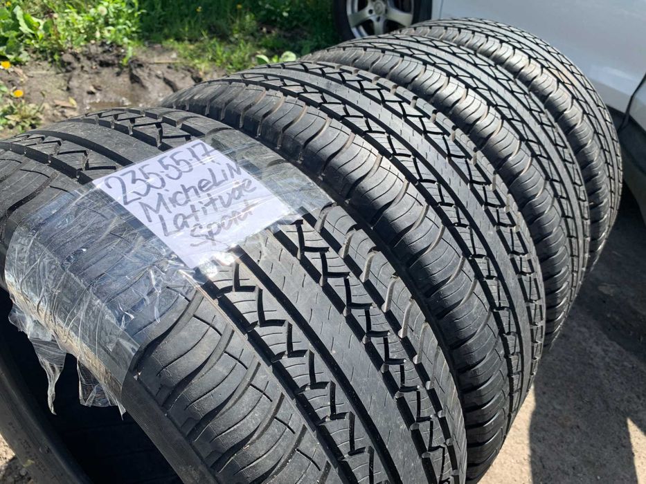 235-55-R17 MICHELIN LATITUDE = комплект летней резины GERMANY 2023