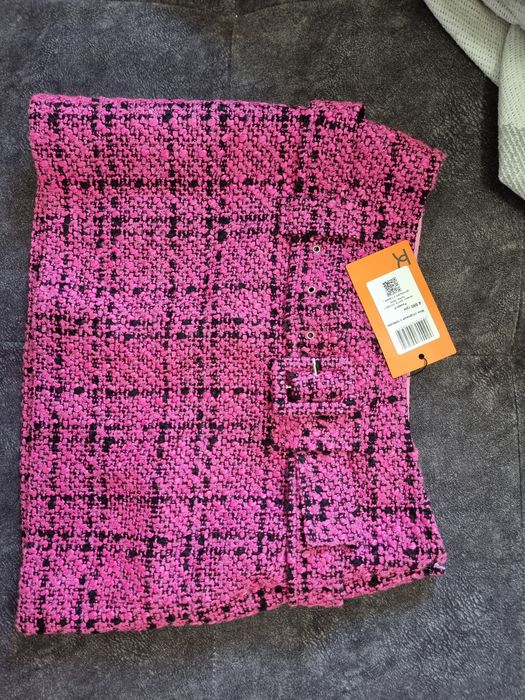 Рожева твідова спідниця SAYYA