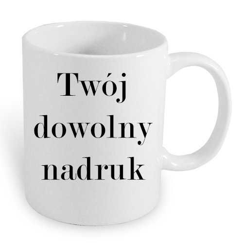 Kubek z własnym nadrukiem 330 ml