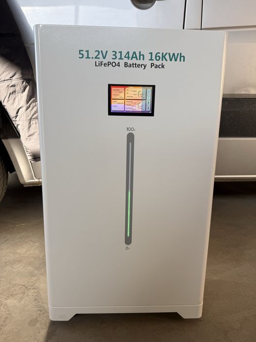 Braun Power LiFePO4 Battery Pack 51.2V 314Ah 16KWh