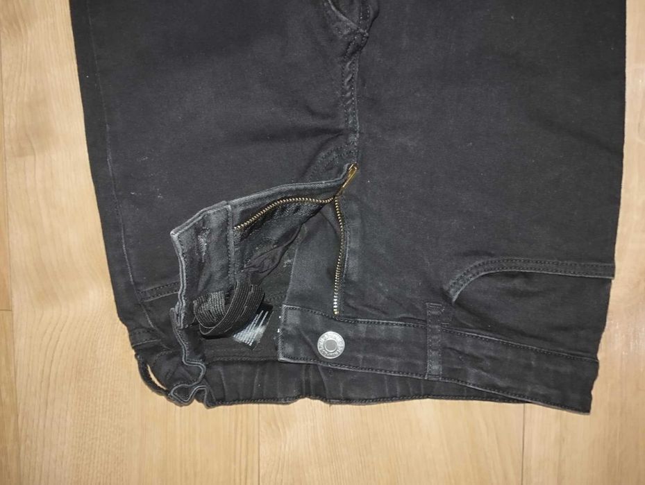 Zestaw dziecięcy H&M spodnie jeans slim + bluza, rozmiar 140