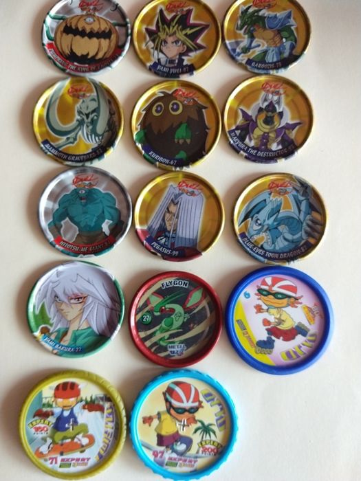 Tazos Duel metálicos otto rollers bollycao matutano