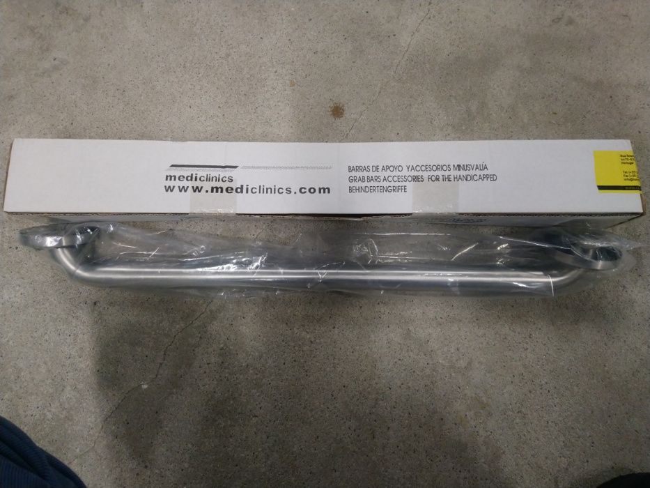 Barras inox , toalheiros