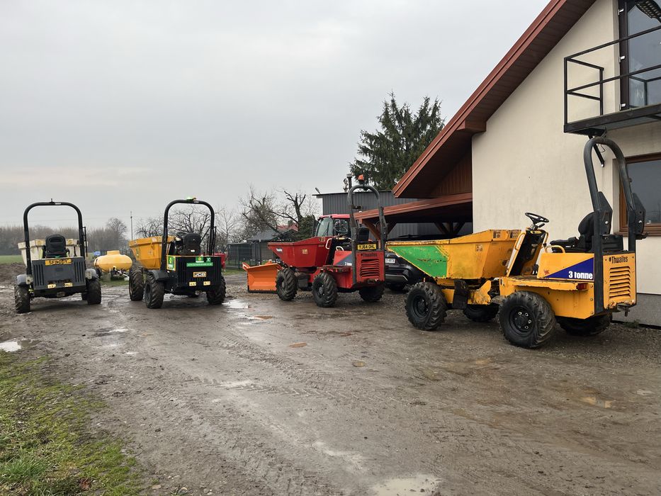 Thwaites 2014R 3T 4x4 obrot wozidlo budowlane 3 tonowe wozidło obrotowe terex