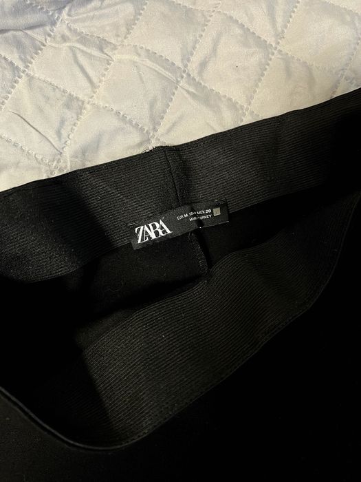 Zara Spodnie damskie czarne