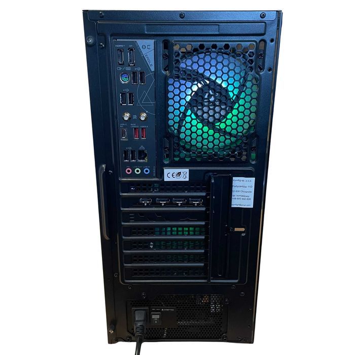 Komputer Gamingowy Ryzen 7 7800X3D RX 9070 XT 32GB DDR5 2TB M2