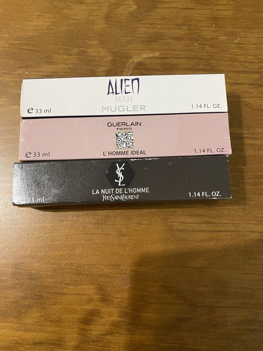 Perfumes diversos 33ml - Novos