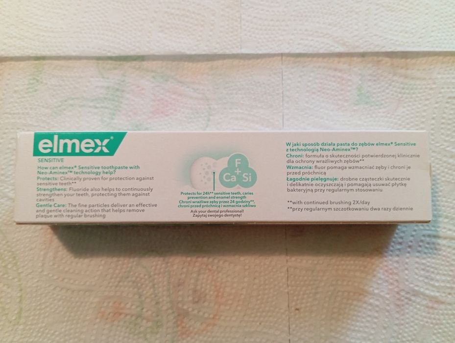 Elmex Sensitive Pasta do Zębów 75ml 2 szt.