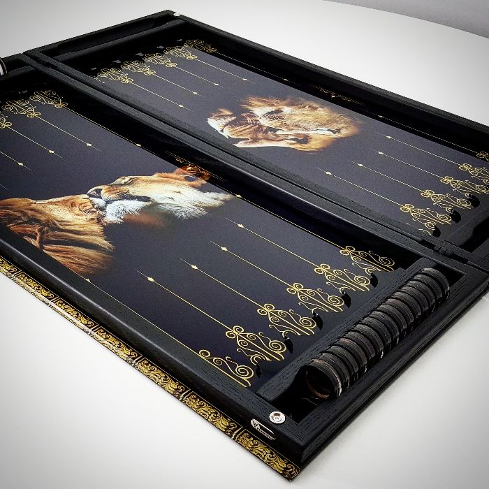 Нарды игровые + дизайн под заказ от бренда Art-limit под стеклом.