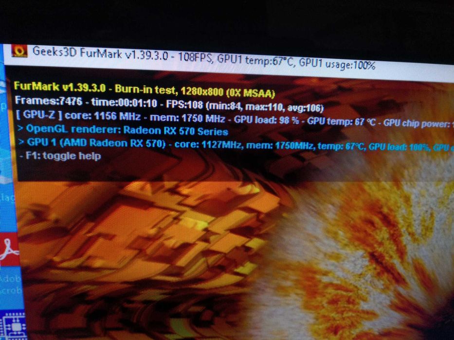 Placa gráfica Sapphire RX570 4Gb