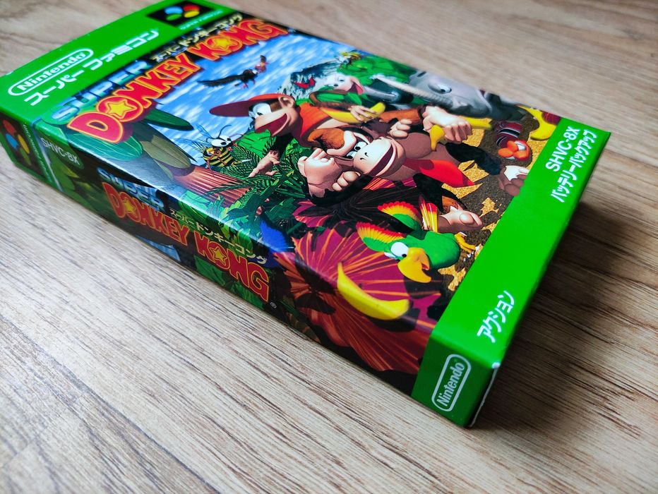 Оригінальний повнокомплект Donkey Kong Country для SFC