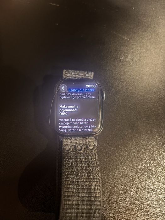 Apple Watch 9 GPS 45mm kondycja 98%