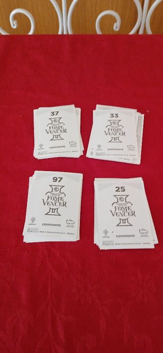 Cromos Fome de Vencer, novos