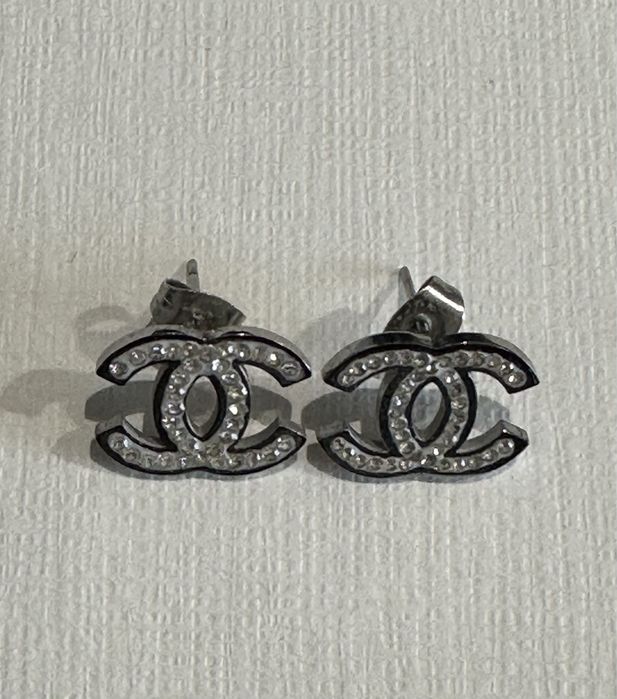 Chanel kolczyki średnie