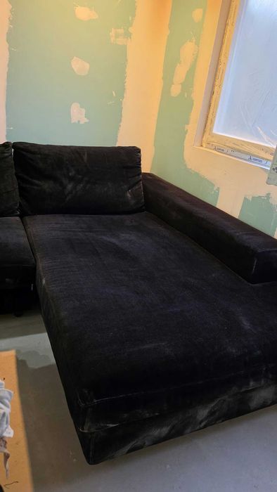 Sofá, 3,55m com chaise longue de 2m