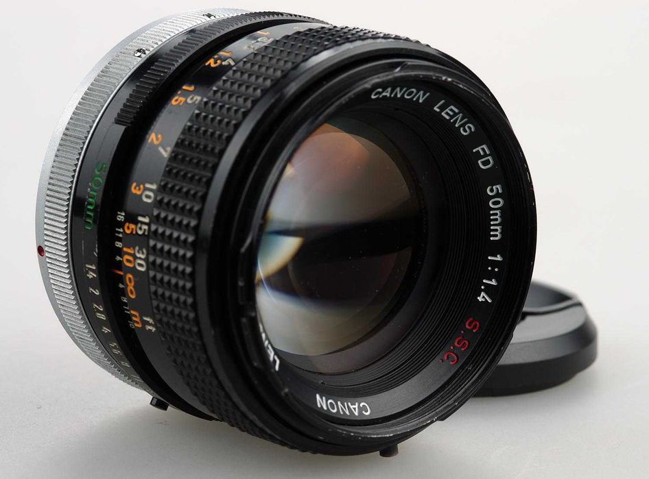 Мануальна світлосильна п’ятидесятка з байонетом FD Canon 50/1,4 FD SSC