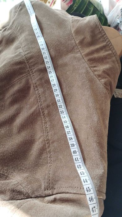 Casaco de camurça vintage