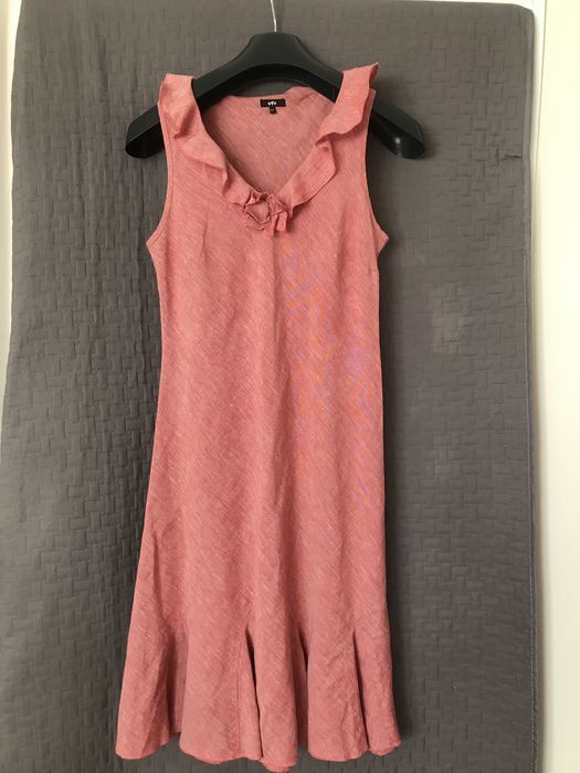 Lniana sukienka Per una (Marks&Spencer) roz. 38