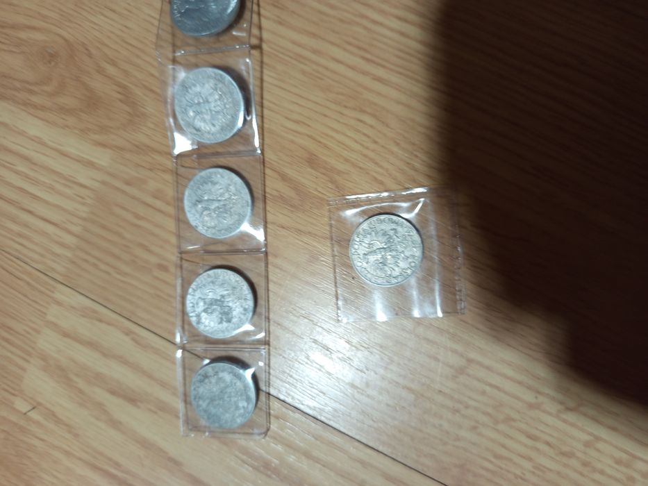 Monety 5 złoty rybak 1958 rok