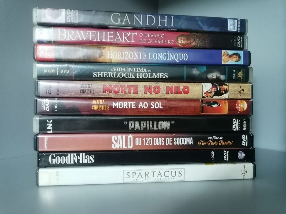 Grande colecao de DVDs Classicos e de Culto