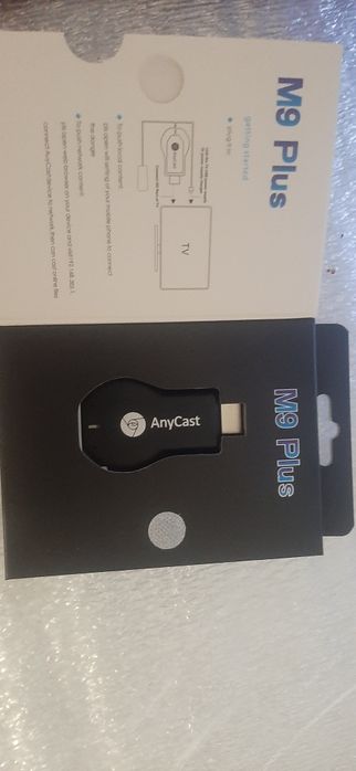 AnyCast M9 Plus. Smart tv / Miracast / air play /  CPU corex A-9