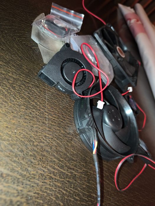 Wentylatory 5V, 12V, 24V.
